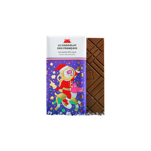 Tablette Lait 41% Bio Noël 2025