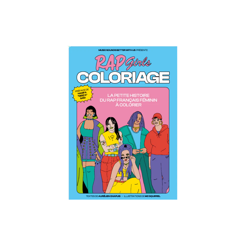 Coloriage - Rap Girls