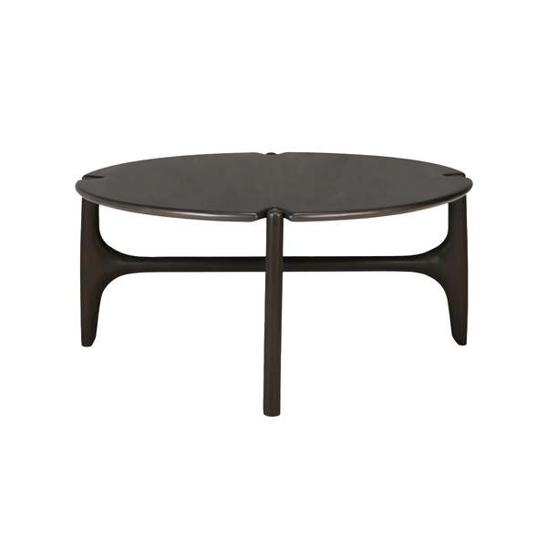 PI Coffee Table in Dark Brown Mahogany