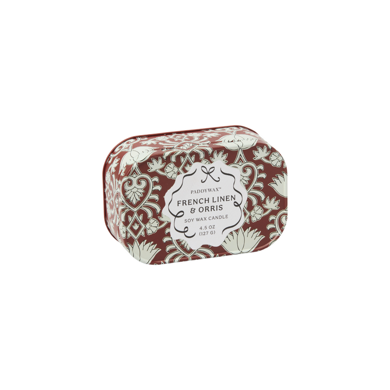 Bougie parfumée Cherie Printed - French Linen & Orris