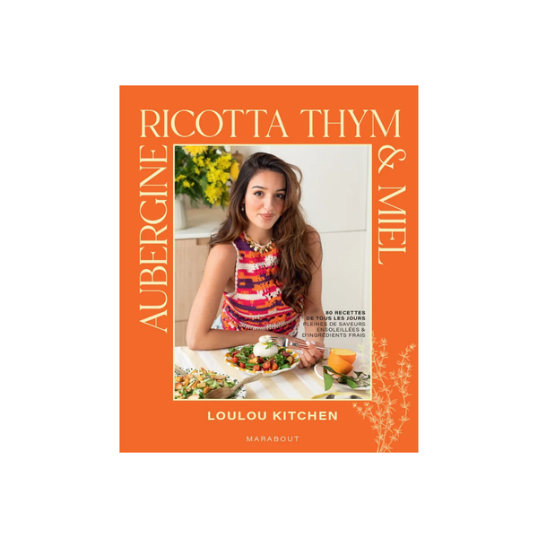 Aubergine, ricotta, thym & miel - Loulou kitchen