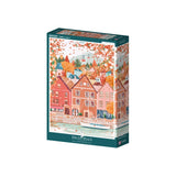 Puzzle Bergen - 1000 pièces | Fleux | 2