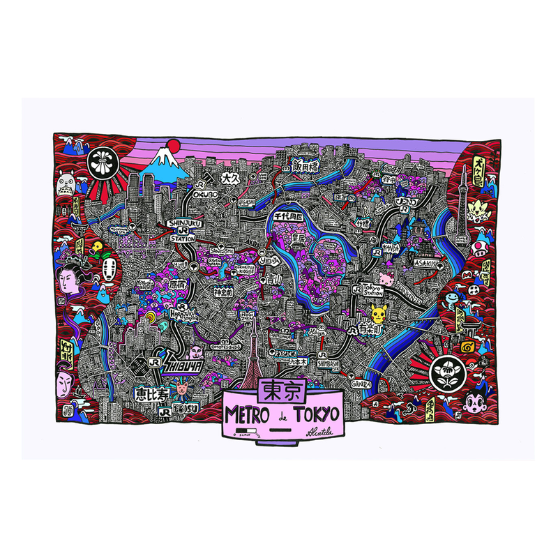 Tokyo Metro Poster