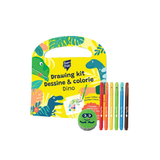 Kit Dessin Coloriage Mallette Creative - Dino | Fleux | 5