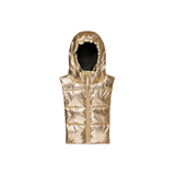 Doudoune Capuche - Dorée réversible Noir | Fleux | 8