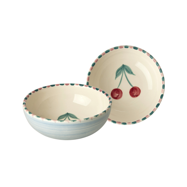 Ceramic Cherry Bowl