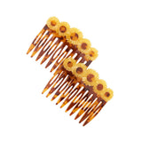 Duo Peignes de coiffure - Tournesols | Fleux | 3