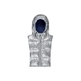 Doudoune Capuche - argentée réversible bleu marine | Fleux | 6