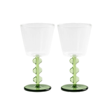 Set of 2 wine glasses - Petal