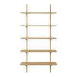 PI Oak Wall Shelf - 5 shelves | Fleux | 3