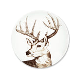 Assiette plate - Cerf | Fleux | 4