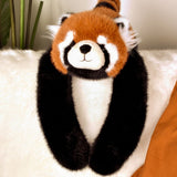 Peluche Podcoll Panda Roux 50cm | Fleux | 6
