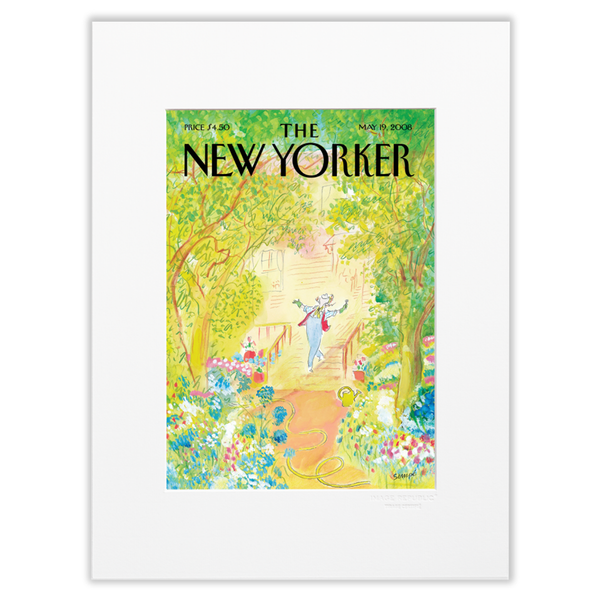 Poster The Newyorker 227 Sempe Springtime - 30 x 40 cm