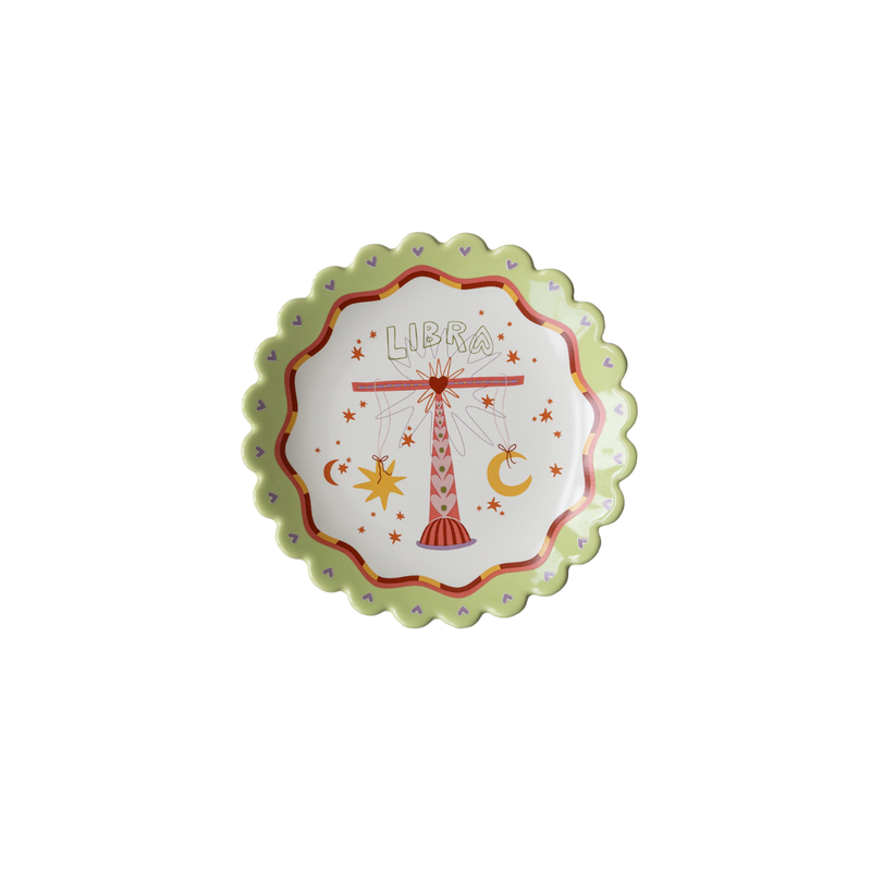 Assiette Zodiac Sign - Balance