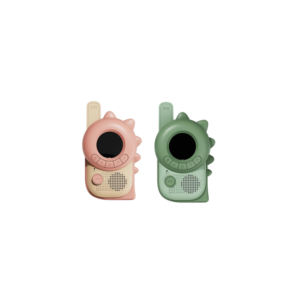 Talkie Walkie Zoo - Duo Dino Rose x Dino Vert