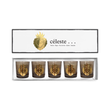 Box of 5 Céleste candles | Fleux | 2