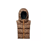 Doudoune Capuche - Léopard réversible Noir | Fleux | 6