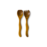 Set de 2 couverts à salade Ochre | Fleux | 4