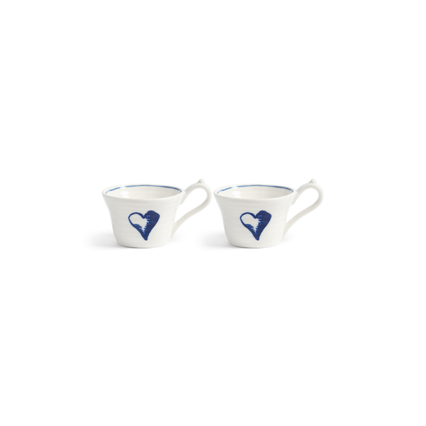 Lot de 2 mugs Anouk Cœurs - Small