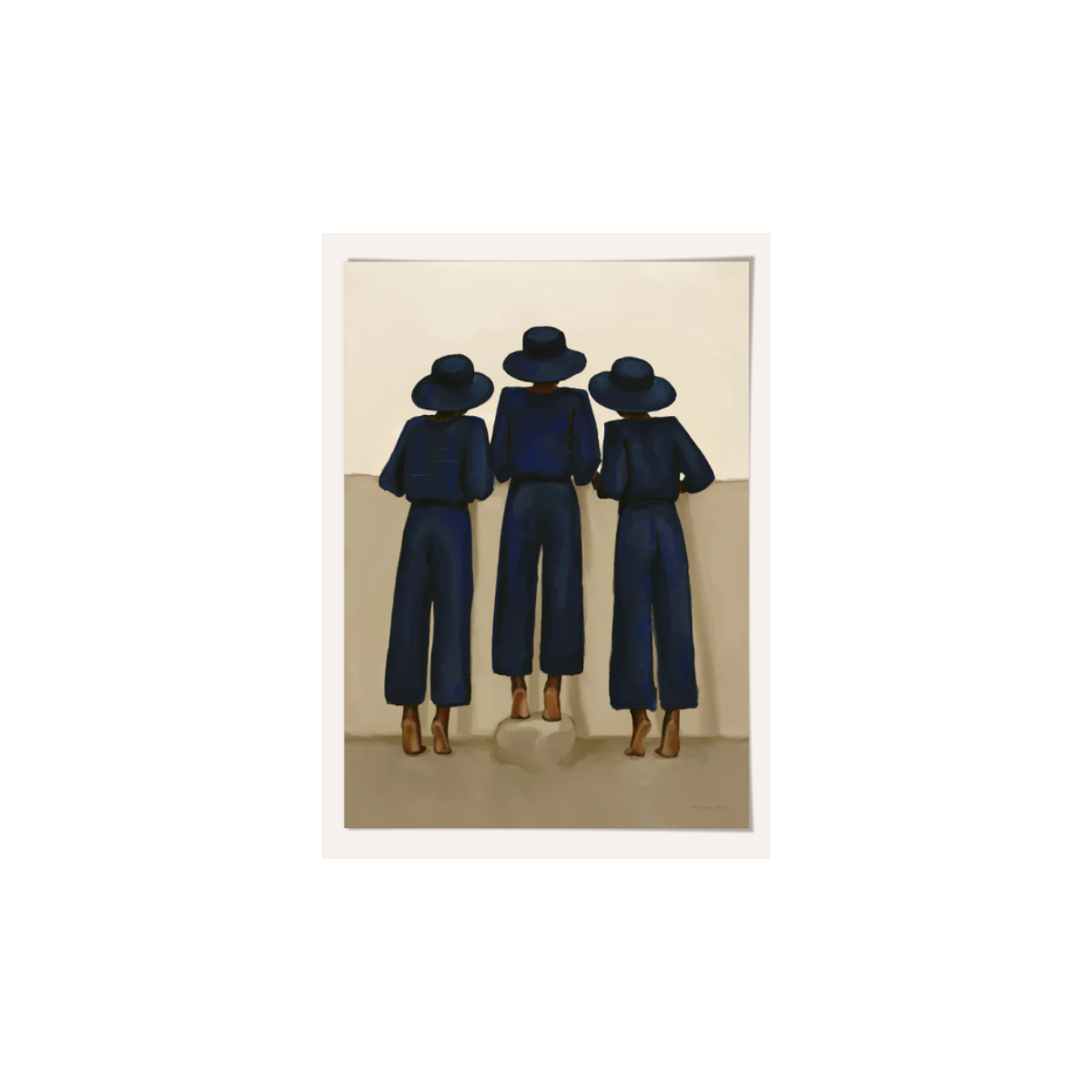 Affiche Maxime Rokus - Spying Blue | Fleux