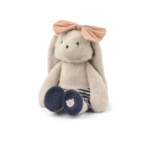 Peluche Babette - Rabbit Mist / Navy stripe mix