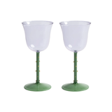 Set of 2 wine glasses - Dot