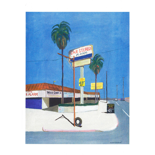 Poster Los Angeles, California - Nao Tatsumi