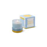 Bougie Stacked Blue and Yellow - Zesty Lemon | Fleux | 15