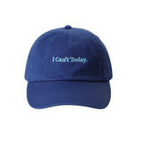 Casquette Baseball Brodée I Can't Today | Fleux | 2