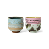 Lot de 4 Bols à Nouilles 70s S Dada | Fleux | 6