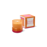 Bougie Stacked Orange and Hot Pink - Infrared Mango | Fleux | 22