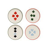 Lot de 4 assiettes Deck S | Fleux | 5
