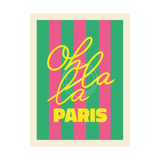 Affiche rayée - Ohlala | Fleux | 2