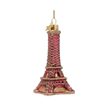 Ornement Verre Burgundy Eiffel Tower | Fleux | 4