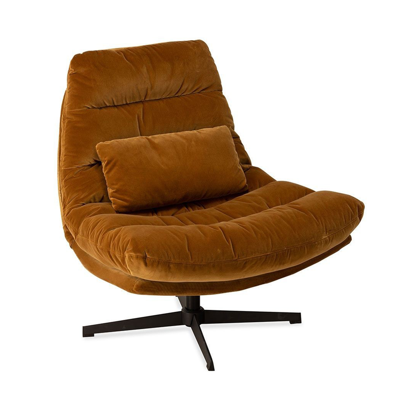 Wilmington armchair - 84 x 93 x H88 cm - Camel 