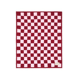 Plaid Recyclé Teddy - Carreaux Roses | Fleux | 5