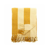 Plaid Frello Jaune Coton Recyclé | Fleux | 3