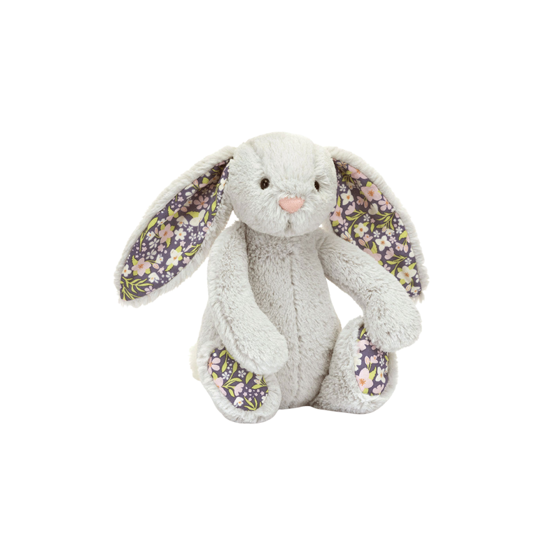 Peluche Blossom Silver Bunny 'Bloom' Petit