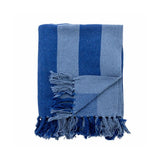 Plaid Frello Bleu Coton Recyclé | Fleux | 3