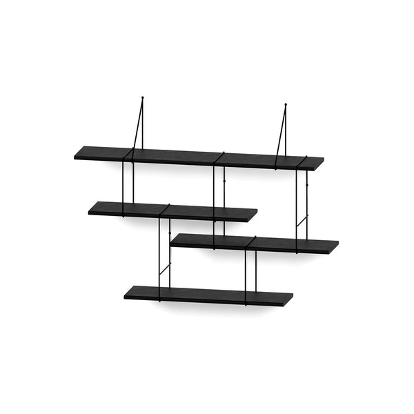 Link Set 1 Shelving System True Black