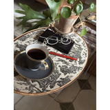 Set de table ovale Offrande à l'amour - Toile de Jouy | Fleux | 62