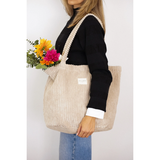 Sac Fermeture éclair - Moka Beige L | Fleux | 6
