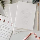 Lot de 8 Cartes à Peindre - Noël | Fleux | 6