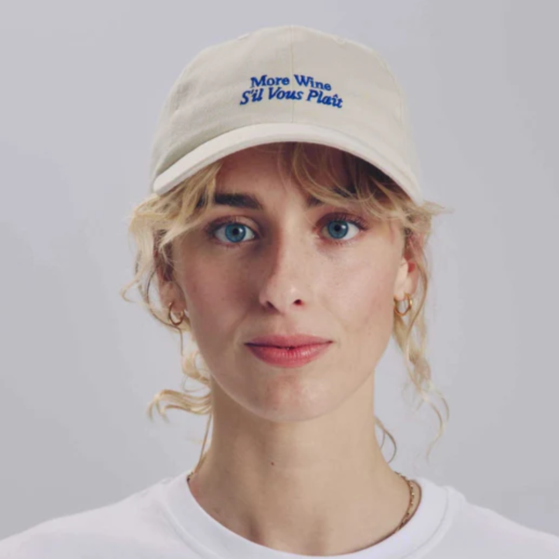 Casquette "More Wine S'il vous plaît"