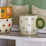 Tasse Doretha Grès Blanc | Fleux | 4