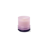 Bougie Stacked Lavender and Dark Purple - Violet Vanilla | Fleux | 17