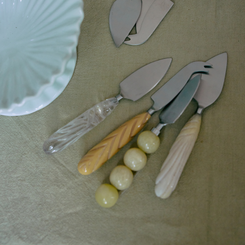 Set de 3 Couteaux à Fromage Cream