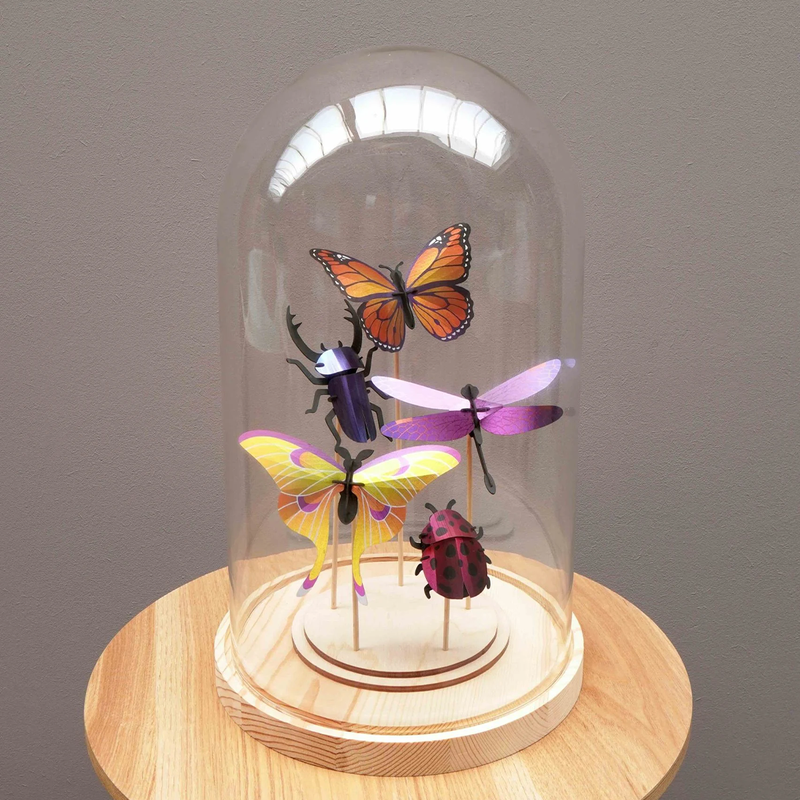 Paper Insect Set - Purple