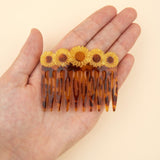 Duo Peignes de coiffure - Tournesols | Fleux | 4
