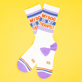 Chaussettes My dog is my therapist | Fleux | 7
